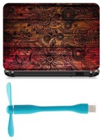 Print Shapes Wooden Flower Art Texture Combo Set(Multicolor)   Laptop Accessories  (Print Shapes)