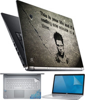 FineArts This is Your Life 4 in 1 Laptop Skin Pack with Screen Guard, Key Protector and Palmrest Skin Combo Set(Multicolor) RS.349.00