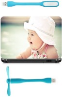 Print Shapes Cute baby with hat Combo Set(Multicolor)   Laptop Accessories  (Print Shapes)