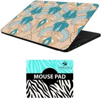 FineArts Floral - LS5623 Laptop Skin and Mouse Pad Combo Set(Multicolor)   Laptop Accessories  (FineArts)