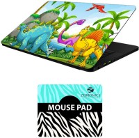 FineArts Cartoons - LS5464 Laptop Skin and Mouse Pad Combo Set(Multicolor)   Laptop Accessories  (FineArts)