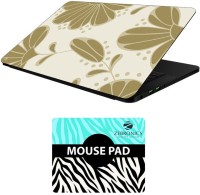FineArts Floral - LS5635 Laptop Skin and Mouse Pad Combo Set(Multicolor)   Laptop Accessories  (FineArts)