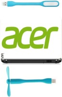 View Print Shapes acer Combo Set(Multicolor) Laptop Accessories Price Online(Print Shapes)