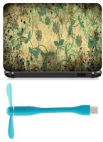 Print Shapes Colourfull flower & leaf painting Combo Set(Multicolor)   Laptop Accessories  (Print Shapes)