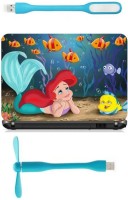 Print Shapes The mermaid fish Combo Set(Multicolor)   Laptop Accessories  (Print Shapes)