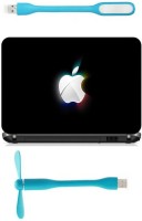 Print Shapes Apple in colorful spectrum shade Combo Set(Multicolor)   Laptop Accessories  (Print Shapes)