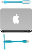 Print Shapes White apple 3 Combo Set(Multicolor)   Laptop Accessories  (Print Shapes)