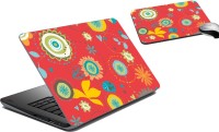 meSleep Floral LSPD-20-87 Combo Set(Multicolor)   Laptop Accessories  (meSleep)