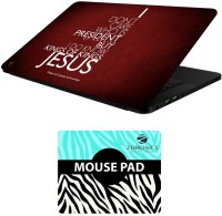 FineArts Quotes - LS5901 Laptop Skin and Mouse Pad Combo Set(Multicolor)   Laptop Accessories  (FineArts)