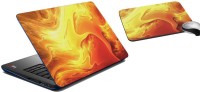meSleep Lava Laptop Skin and Mouse Pad 139 Combo Set(Multicolor)   Laptop Accessories  (meSleep)