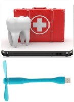 Print Shapes Teeth with first at boks Combo Set(Multicolor)   Laptop Accessories  (Print Shapes)