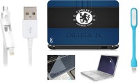 Print Shapes Chelesa FC Blue Combo Set(Multicolor)   Laptop Accessories  (Print Shapes)