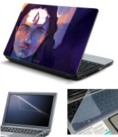 Namo Art 3in1 Laptop Skins with Screen Guard and Key Protector HQ1083 Combo Set(Multicolor)   Laptop Accessories  (Namo Art)