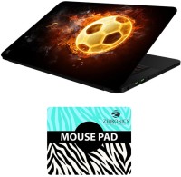 FineArts Football - LS5673 Laptop Skin and Mouse Pad Combo Set(Multicolor)   Laptop Accessories  (FineArts)