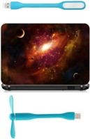 Print Shapes space and galaxies wide Combo Set(Multicolor)   Laptop Accessories  (Print Shapes)