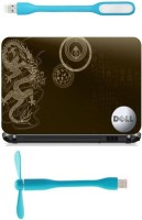 Print Shapes Dragon dell Combo Set(Multicolor)   Laptop Accessories  (Print Shapes)