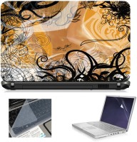 View Print Shapes Yellow Abstract Combo Set(Multicolor) Laptop Accessories Price Online(Print Shapes)