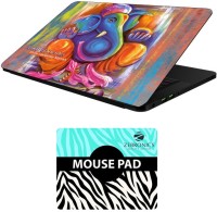 FineArts Religious - LS6003 Laptop Skin and Mouse Pad Combo Set(Multicolor)   Laptop Accessories  (FineArts)