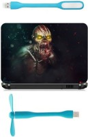 Print Shapes Danger Skull Combo Set(Multicolor)   Laptop Accessories  (Print Shapes)