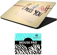 FineArts Quotes - LS5811 Laptop Skin and Mouse Pad Combo Set(Multicolor)   Laptop Accessories  (FineArts)