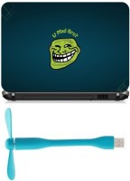 View Print Shapes trollfeys troll smile Combo Set(Multicolor) Laptop Accessories Price Online(Print Shapes)