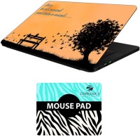 FineArts Quotes - LS5929 Laptop Skin and Mouse Pad Combo Set(Multicolor)   Laptop Accessories  (FineArts)