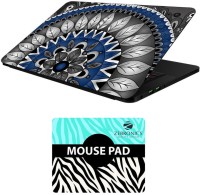 FineArts Floral - LS5567 Laptop Skin and Mouse Pad Combo Set(Multicolor)   Laptop Accessories  (FineArts)