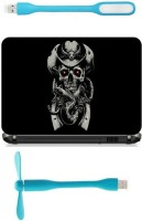 Print Shapes skull fear hat guns snake Combo Set(Multicolor)   Laptop Accessories  (Print Shapes)