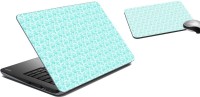 meSleep Floral Laptop Skin and Mouse Pad 95 Combo Set(Multicolor)   Laptop Accessories  (meSleep)