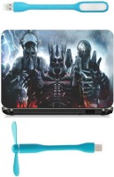 View Print Shapes the witcher wild hunt art Combo Set(Multicolor) Laptop Accessories Price Online(Print Shapes)