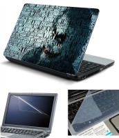 Namo Art 3in1 Laptop Skins with Screen Guard and Key Protector HQ1063 Combo Set(Multicolor)   Laptop Accessories  (Namo Art)