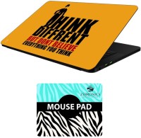 FineArts Quotes - LS5881 Laptop Skin and Mouse Pad Combo Set(Multicolor)   Laptop Accessories  (FineArts)