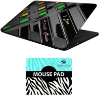 FineArts Quotes - LS5818 Laptop Skin and Mouse Pad Combo Set(Multicolor)   Laptop Accessories  (FineArts)