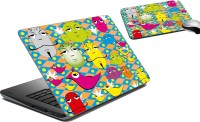 meSleep Faces LSPD-20-28 Combo Set(Multicolor)   Laptop Accessories  (meSleep)