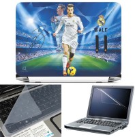 FineArts Bale Champions League 3 in 1 Laptop Skin Pack With Screen Guard & Key Protector Combo Set(Multicolor)   Laptop Accessories  (FineArts)