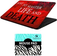 FineArts Quotes - LS5850 Laptop Skin and Mouse Pad Combo Set(Multicolor)   Laptop Accessories  (FineArts)