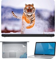 FineArts Liger in Ice 4 in 1 Laptop Skin Pack with Screen Guard, Key Protector and Palmrest Skin Combo Set(Multicolor)   Laptop Accessories  (FineArts)
