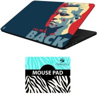 FineArts Quotes - LS5948 Laptop Skin and Mouse Pad Combo Set(Multicolor)   Laptop Accessories  (FineArts)