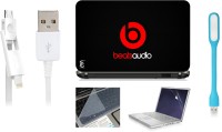 Print Shapes Red Beat Audio Combo Set(Multicolor)   Laptop Accessories  (Print Shapes)