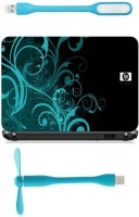Print Shapes Green abstract hp Combo Set(Multicolor)   Laptop Accessories  (Print Shapes)