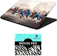 FineArts Football - LS5727 Laptop Skin and Mouse Pad Combo Set(Multicolor)   Laptop Accessories  (FineArts)