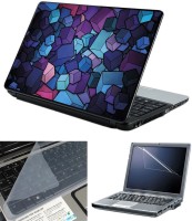 Print Shapes Purple Cubes Combo Set(Multicolor)   Laptop Accessories  (Print Shapes)