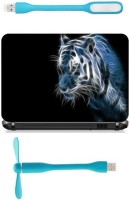 Print Shapes Tiger painting Combo Set(Multicolor)   Laptop Accessories  (Print Shapes)