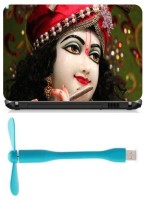 Print Shapes Lord Krishna Face Combo Set(Multicolor)   Laptop Accessories  (Print Shapes)