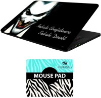 FineArts Quotes - LS5781 Laptop Skin and Mouse Pad Combo Set(Multicolor)   Laptop Accessories  (FineArts)