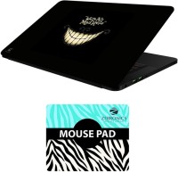 View FineArts Quotes - LS5826 Laptop Skin and Mouse Pad Combo Set(Multicolor) Laptop Accessories Price Online(FineArts)