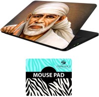 FineArts Religious - LS5964 Laptop Skin and Mouse Pad Combo Set(Multicolor)   Laptop Accessories  (FineArts)