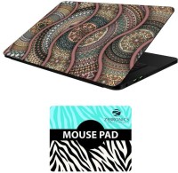 FineArts Abstract Art - LS5020 Laptop Skin and Mouse Pad Combo Set(Multicolor)   Laptop Accessories  (FineArts)