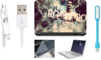 Print Shapes Ronaldo Run Combo Set(Multicolor)   Laptop Accessories  (Print Shapes)