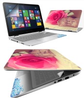 View FineArts I Love Mom 4 in 1 Laptop Skin Pack with Screen Guard, Key Protector and Palmrest Skin Combo Set(Multicolor) Laptop Accessories Price Online(FineArts)